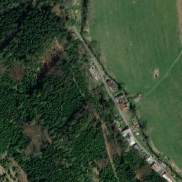 Satellite imagery of Vitka [Brněnec] former textil factory chimney, CZ