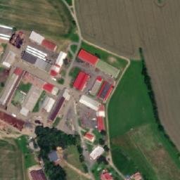 Satellite imagery of [Partutovice] water t., CZ