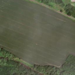 Satellite imagery of [Mankovice] church t., CZ