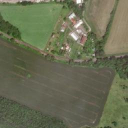 Satellite imagery of [Mankovice] church t., CZ