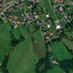 Satellite imagery of [Bystřice nad Olší] catholic church t., CZ