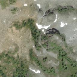 Satellite imagery of Ledge Mountain, CA