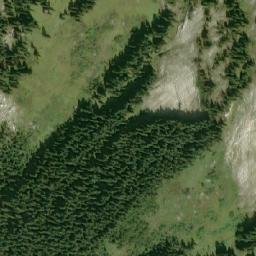 Satellite imagery of Llama Peak, CA