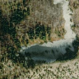 Satellite imagery of Mount Hoover, CA