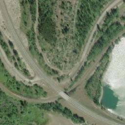 Satellite imagery of Crowsnest Pass, CA