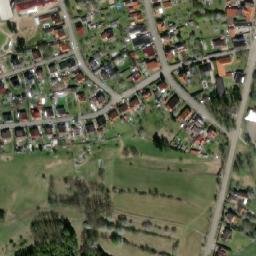 Satellite imagery of [Milín] church t., CZ
