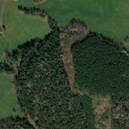 Satellite imagery of [Nedrahovice-Radeč] chapel sanctus t., CZ