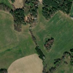 Satellite imagery of [Nedrahovice-Radeč] chapel sanctus t., CZ