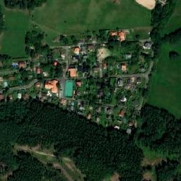 Satellite imagery of Větrov [Votice-Hostišov] st.Adalbert chapel sanctus t., CZ