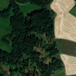Satellite imagery of Větrov [Votice-Hostišov] st.Adalbert chapel sanctus t., CZ