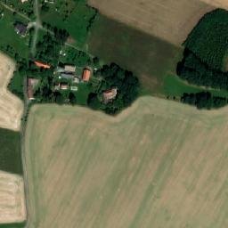 Satellite imagery of Větrov [Votice-Hostišov] st.Adalbert chapel sanctus t., CZ