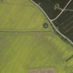 Satellite imagery of [Snět] church t., CZ