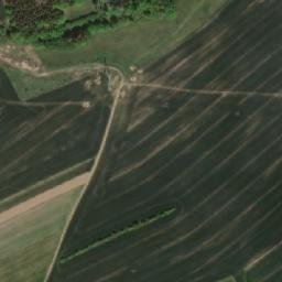 Satellite imagery of [Snět] church t., CZ