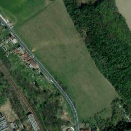 Satellite imagery of Vitka [Brněnec] former textil factory chimney, CZ