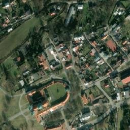 Satellite imagery of Svatý kopeček church t. N, CZ