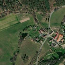Satellite imagery of [Nedrahovice-Radeč] chapel sanctus t., CZ