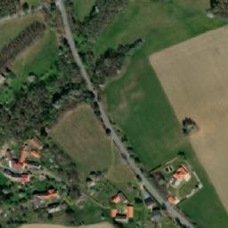 Satellite imagery of [Nedrahovice-Radeč] chapel sanctus t., CZ