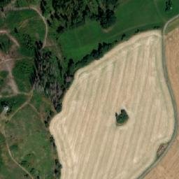 Satellite imagery of Větrov [Votice-Hostišov] st.Adalbert chapel sanctus t., CZ