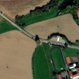 Satellite imagery of [Čechtice] church sanctus t., CZ