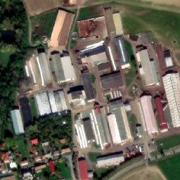 Satellite imagery of [Čechtice] church sanctus t., CZ