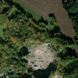 Satellite imagery of [Dolní Město] church sanctus t., CZ