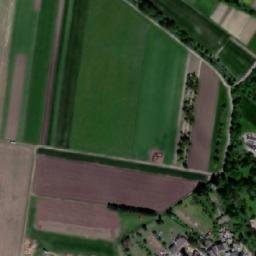 Satellite imagery of [Senice na Hané] church t., CZ