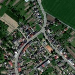 Satellite imagery of [Senice na Hané] church t., CZ