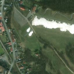 Satellite imagery of [Hlubočky] church t., CZ