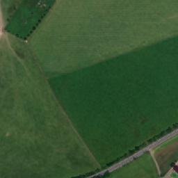 Satellite imagery of [Potštát-Boškov] church t., CZ