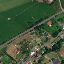 Satellite imagery of [Potštát-Boškov] church t., CZ