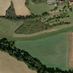 Satellite imagery of [Nebílovy] church t., CZ