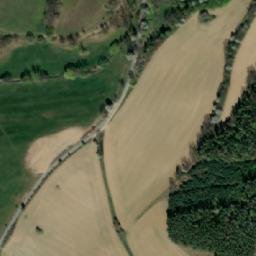Satellite imagery of [Nedrahovice-Radeč] chapel sanctus t., CZ