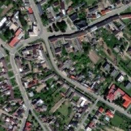 Satellite imagery of [Senice na Hané] church t., CZ