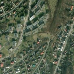 Satellite imagery of [Hlubočky] church t., CZ