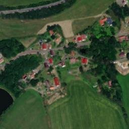 Satellite imagery of [Potštát-Boškov] church t., CZ