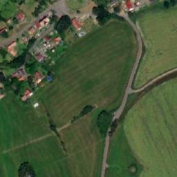 Satellite imagery of [Potštát-Boškov] church t., CZ