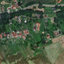 Satellite imagery of [Vražné u Oder] church t., CZ