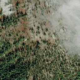 Satellite imagery of Mount Kubin, CA