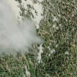Satellite imagery of Mount Kubin, CA