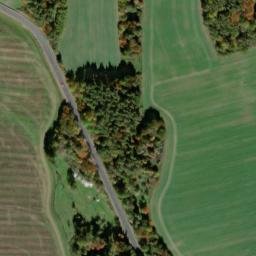 Satellite imagery of [Vidice] church sanctus t., CZ