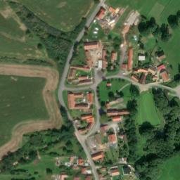 Satellite imagery of [Stod-Lelov] chapel sanctus t., CZ