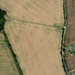 Satellite imagery of [Neustupov] church t., CZ