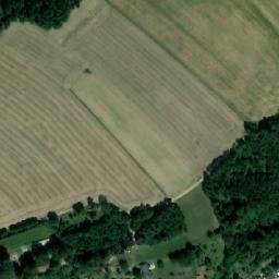Satellite imagery of [Chrastavec] church t., CZ