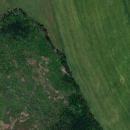 Satellite imagery of [Potštát-Boškov] church t., CZ