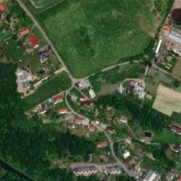 Satellite imagery of [Kopřivnice-Větřkovice] church t., CZ