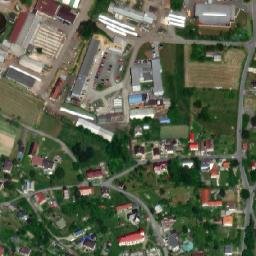Satellite imagery of [Kopřivnice-Větřkovice] church t., CZ