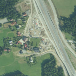 Satellite imagery of cairn, PL