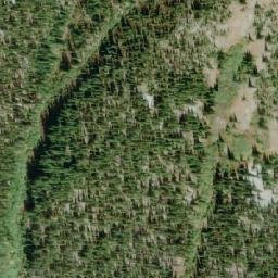Satellite imagery of Mount Kubin, CA