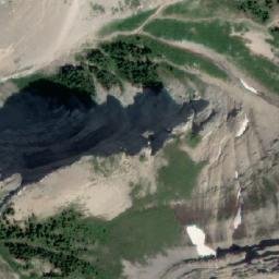 Satellite imagery of Mount Hosmer, CA