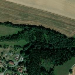 Satellite imagery of [Vítějeves] church t., CZ